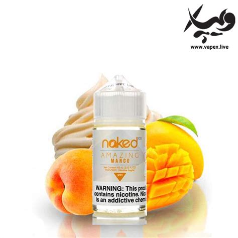 جویس نیکد انبه هلو خامه Naked Amazing Mango ویپ ایکس