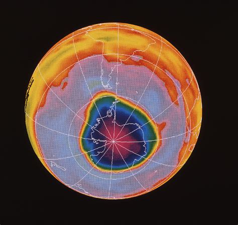 Ozone Hole Over Antarctica Photograph by Nasa | Fine Art America