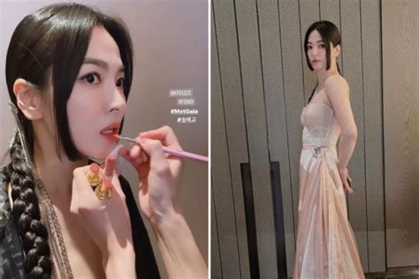 Song Hye Kyo Hadir Di Met Gala Real Dewi Nih