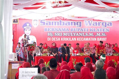 Sambang Warga Bupati Klaten Kepincut Potensi Wisata Desa Krikilan Klaten