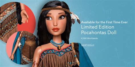 Disney’s Pocahontas Limited Edition Doll Out Now – DisKingdom.com