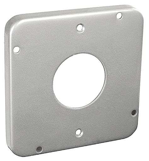 4 1116 Square Industrial Surface Cover 12 Raised 50a Twist Lock