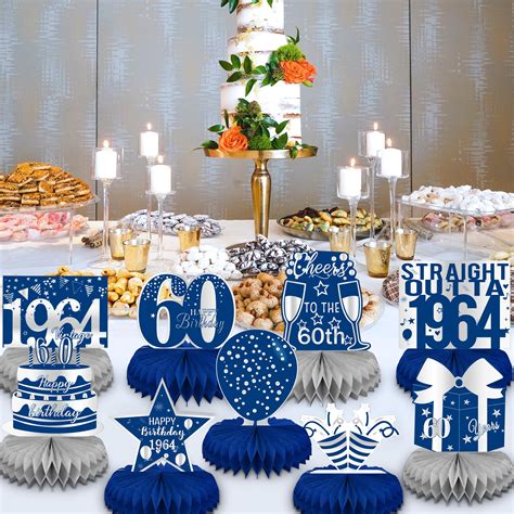 20 Best 60th Birthday Table Decorations And Ideas 2024