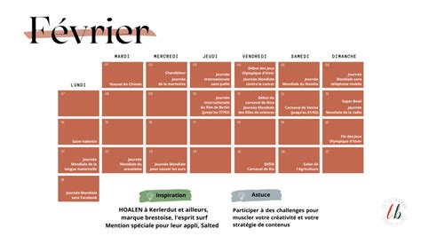 Le Calendrier Magique Du Community Manager En Lo Se Barb