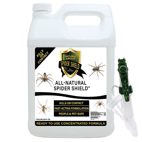 Buy Natural Armor Spider Killer & Repellent Spray - Powerful Peppermint Formulation Kills ...