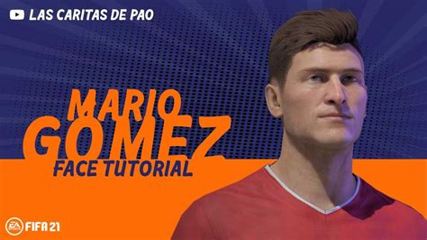 Como Crear A Mario Gomez Face FIFA 21 CLUBES PRO PRO CLUBS