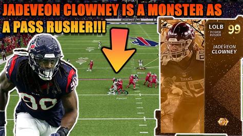 Golden Ticket Jadeveon Clowney Gameplay Madden 21 Ultimate Team Youtube