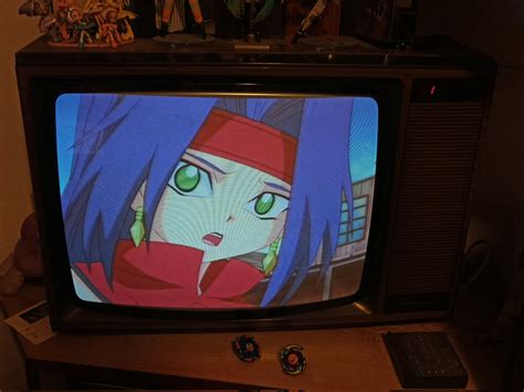 I Put Waifus On A Vintage Tv On Twitter Mariam Beyblade Grundig