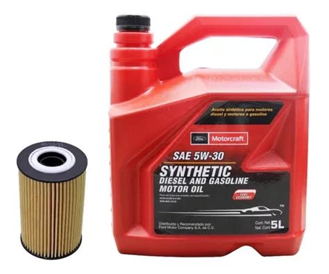 Kit Filtro Aceite Of L Garrafa Aceite W Motorcraft Env O Gratis