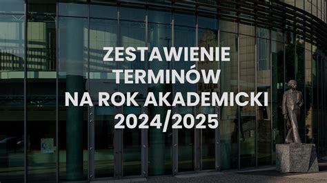 Zestawienie Termin W Na Rok Akademicki Akademia Muzyczna Im