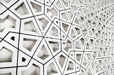 Facade detail from Masjid Negara, the national mosque of Malaysia,... | Hexagon, Print ...