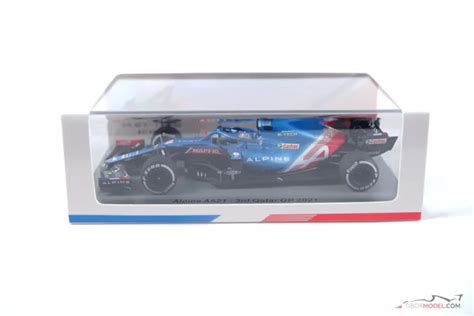 Model Car Alpine A521 Alonso Katar 2021 143 Spark