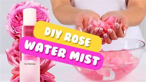 DIY Rose Water Face Mist How To Make Rose Water At Home YouTube