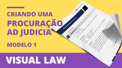 Criando Uma Procura O Visual Law Apenas O Word Modelo