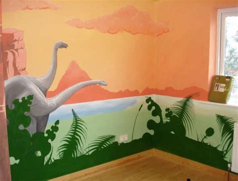 Wonderland Murals Dinosaurs Full Room Mural Dinosaur Room Dinosaur