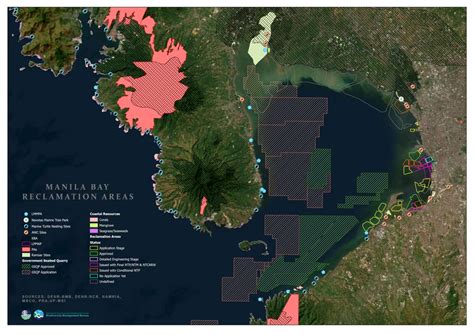 Maps Show Extent Of Manila Bay Reclamation Projects Gma News Online