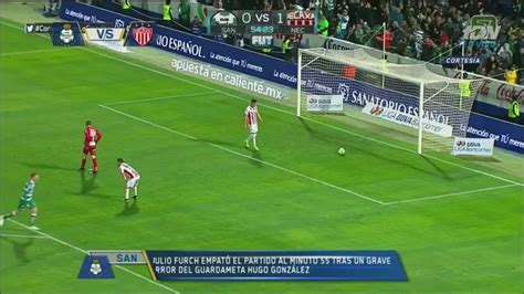 Gol Julio Furch Santos Necaxa Tudn M S Deportes Tudn