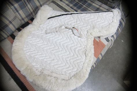 Fleeceworks Genuine Sheepskin English Dressage Pad Ebay