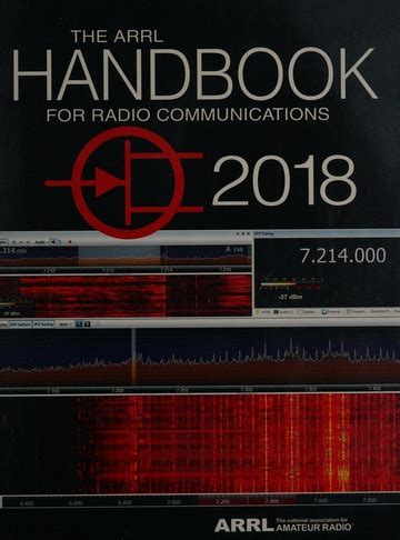 The ARRL Handbook For Radio Communications 2018 Hardcover ARRL Inc