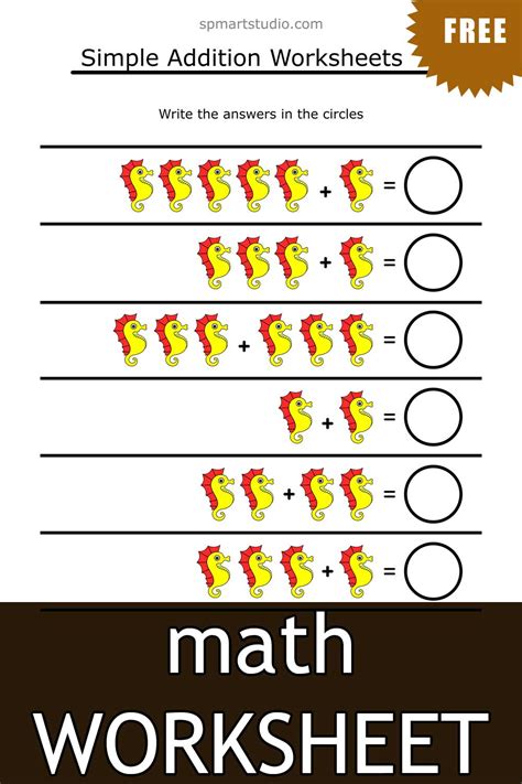 Free Addition Printable Math Worksheet Printable Math Worksheets