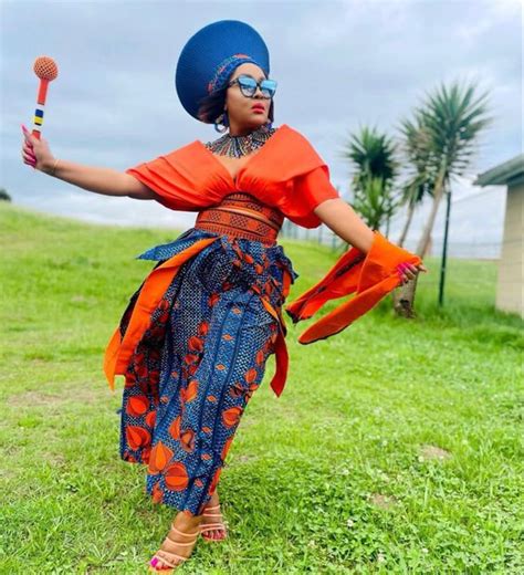 Latest Traditional Xhosa Makoti Shweshwe Dresses Shweshwe U