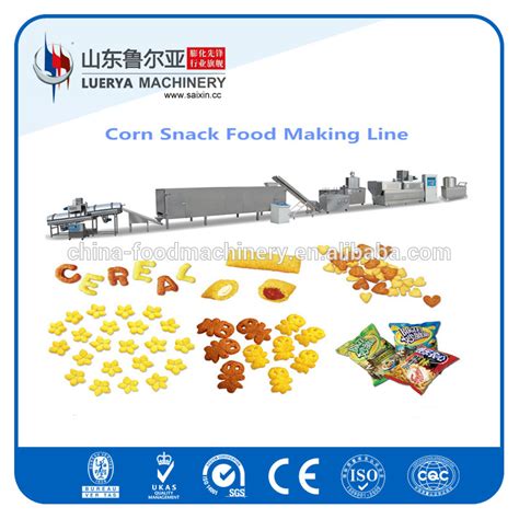 Industrial Commercial Extruder Cereal Bar Snack Food Machine For Plant