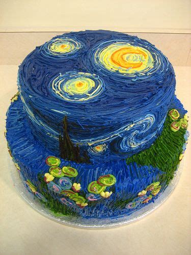 IMG 6112 Gogh Cake Cake Cupcake Cake Designs