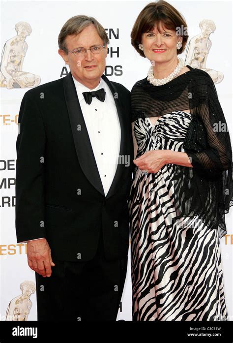 David Mccallum And Wife Monte Carlo Television Festival 2009 Closing