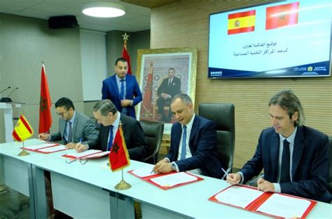 Maroc Espagne Signature Dun Protocole De Coop Ration Relatif Au