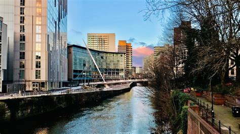 Manchester And Salford River Irwell The View Of The River Flickr