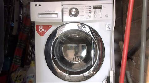 Lg F Td Washing Machine Wool Intensive Complete Cycle Youtube