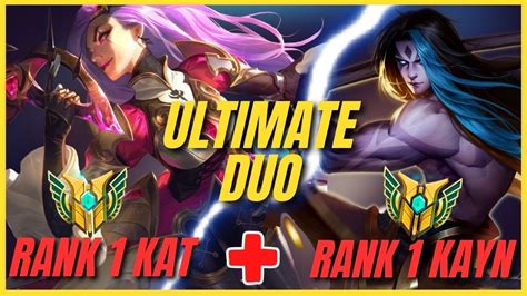 Rank 1 Kayn Teams Up With Katevolved To Duo Carry In Challenger