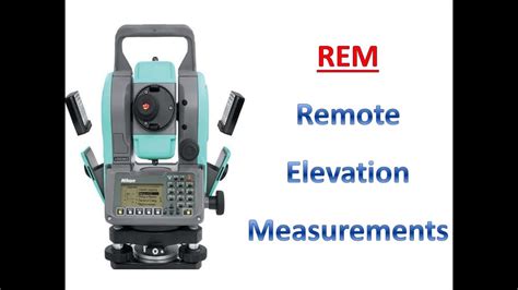 Remote Elevation Measurments I Rem Function I Calculate The Vertical