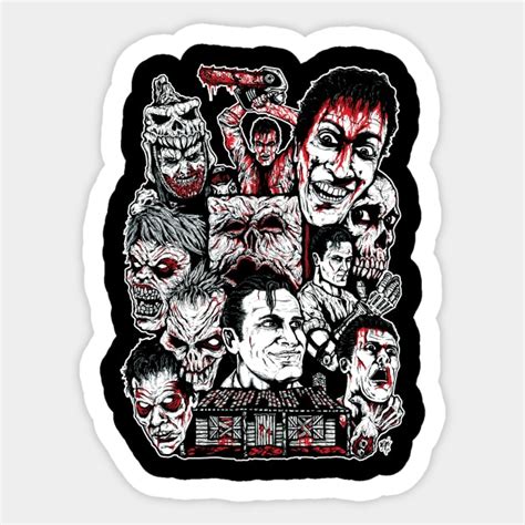 Evil Dead Evil Dead Sticker Teepublic