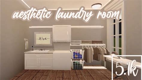 Bloxburg Laundry Rooms