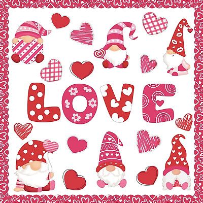 Valentine S Day Bulletin Board Decorations Valentines Gnome Classroom