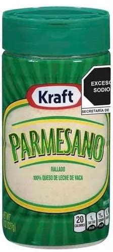 Queso Parmesano Rallado Kraft Gr