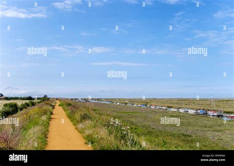 Norfolk Coastal Path Stock Photo - Alamy