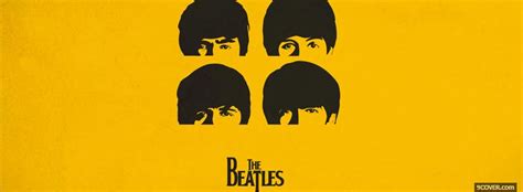 Faces Of The Beatles Photo Facebook Cover