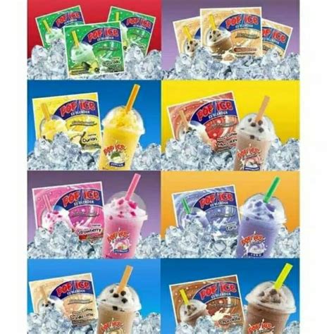 Jual Pop Ice Es Blender Sachet Minuman Segar Shopee Indonesia