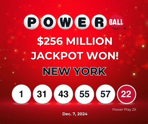 Million Powerball Jackpot Won In New York Ninth Powerball Jackpot