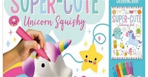 Colour Your Own Super Cute Unicorn Squishy