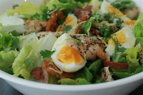 Egg And Bacon Salad With Honey Mayo Mustard Dressing Myhumblefood