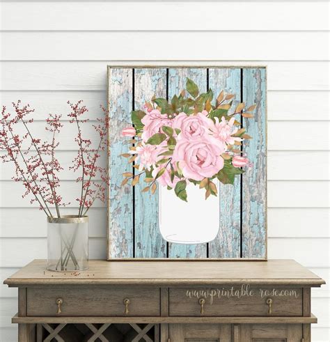 Shabby Chic Wall Decor Bathroom Wall Decor Wall Art Decor Wall Art