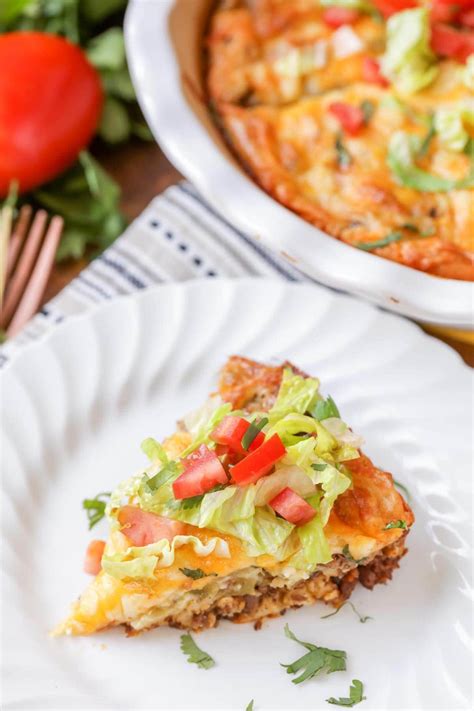 Taco Pie Recipe Simple And Delicious Video Lil Luna