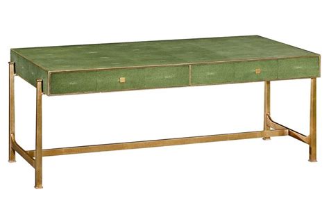 Daria Coffee Table Green Looking To Autumn One Kings Lane Art