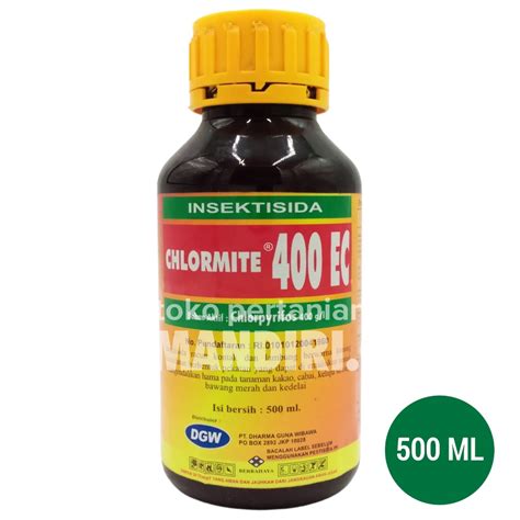 Jual INSEKTISIDA ULAT GRAYAK CHLORMITE 400 EC 500 ML Indonesia Shopee