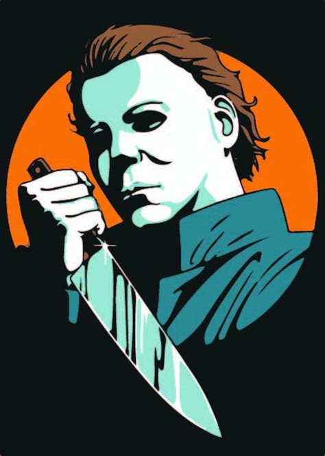 Silhouette Michael Myers Svg 280 File For Diy T Shirt Mug