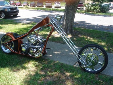 Custom One Off Chopper Sugar Bear Springer Custom Brighton Frame Jerry Grave