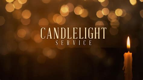 Candlelight Service - Graphics for the Church